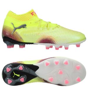 PUMA Future 8 Ultimate Ag Audacity - Jaune/noir/sun Struck Femme - Herbe Synthétique (Ag), pointure 42 - ['Jaune'] - Taille 42