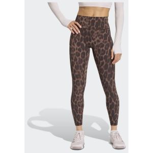 adidas Legging 7/8 l&eacute;opard Optime Power, pointure XX-Small - Taille XX-Small