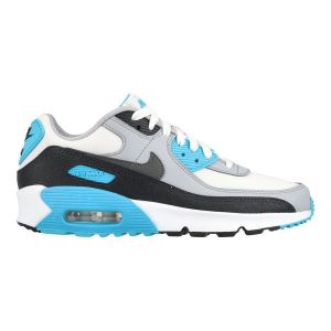 Nike Chaussures Air Max 90 Ltr - Blanc/gris/bleu Enfant, pointure 36&frac12; - ['Blanc'] - Taille 36&frac12;
