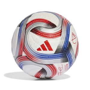 adidas Ballon MLS Pro Ballon de Match - Blanc/Bleu/Rouge/Argent&eacute;, pointure Ball SZ. 5 - ['Blanc'] - Taille Ball SZ. 5