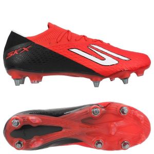 Skechers Skx_2 Elite Sg Standout - Rouge/noir - Terrain Tr&egrave;s Gras (Sg), pointure 42&frac12; - ['Rouge'] - Taille 42&frac12;