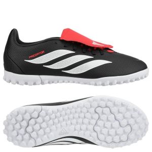 adidas Predator Club Fold-over Tongue Tf Immortal Dna - Noir/blanc/lucid Red Enfant - Stabilis&eacute; (Tf), pointure 30&frac12; - ['Noir'] - Taille 30&frac12;