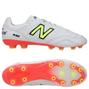 New Balance 442 V2 Pro Ag Flash Point - Blanc/vert/noir - Herbe Synthétique (Ag), pointure 37 - ['Blanc'] - Taille 37