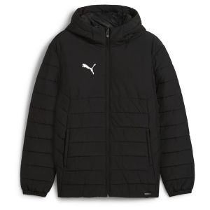 PUMA Manteau d'Hiver teamADDITIONS Padded - Noir/Argenté, pointure Small - ['Noir'] - Taille Small