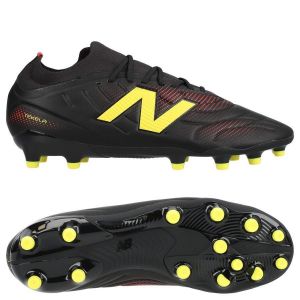 New Balance Tekela V5 Team Low Cut Mg Live Wire - Noir/punch Yellow - Multi Ground (Mg), pointure 43 - ['Noir'] - Taille 43