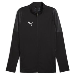 PUMA Veste d'Entraînement teamCUP - Noir/Argenté/Gris, pointure Medium - ['Noir'] - Taille Medium