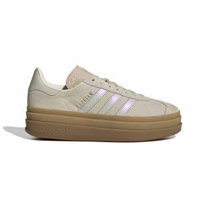 adidas Originals Chaussures Gazelle Bold - Gris/crew White/marron Femme, pointure 40⅔ - ['Gris'] - Taille 40⅔