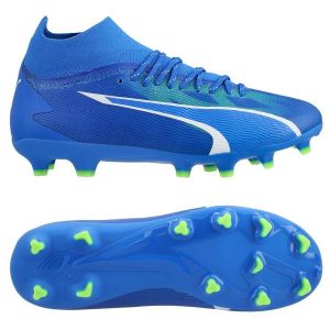 PUMA Ultra Pro Fg/ag Gear Up - Bleu/blanc/vert Enfant, pointure 38&frac12; - ['Bleu'] - Taille 38&frac12;