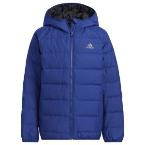 adidas Manteau d'Hiver Doudoune Froosy - Bleu/Noir Enfant, pointure 140 cm - Bleu - Taille 140 cm