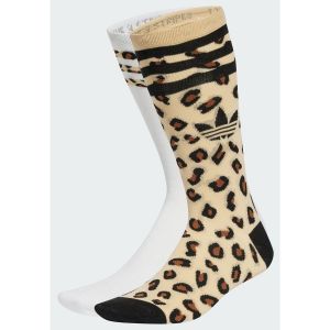 adidas Originals Chaussettes Leopard mi-mollet (2 paires), pointure 34-36 - Taille 34-36