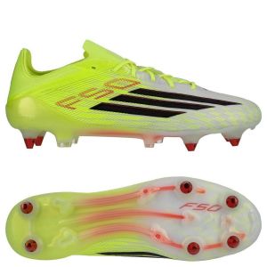 adidas F50 Elite Sg Born For Goals - Jaune/noir/lucid Red - Terrain Tr&egrave;s Gras (Sg), pointure 45⅓ - ['Jaune'] - Taille 45⅓