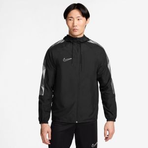 Nike Veste d'Entraînement Academy Water Repellent avec capuche - Noir/Blanc, pointure X-Large - ['Noir'] - Taille X-Large