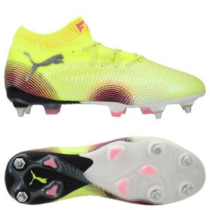 PUMA Future 8 Ultimate Sg Audacity - Jaune/noir/sun Struck - Terrain Très Gras (Sg), pointure 35½ - ['Jaune'] - Taille 35½