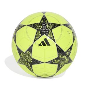 adidas Ballon Club Champions League 2025/26 - Jaune/Noir/Argenté, pointure Ball SZ. 3 - ['Jaune'] - Taille Ball SZ. 3