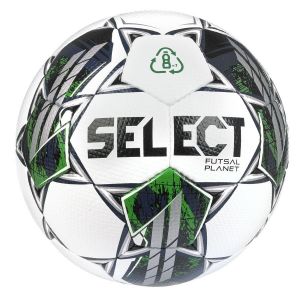 Select Ballon Futsal Planet - Blanc/vert/noir, pointure Ball SZ. Futsal - Blanc - Taille Ball SZ. Futsal