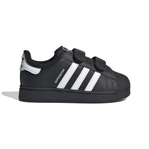 adidas Originals Chaussures Superstar Ii Comfort Closure - Noir/blanc Jeune Enfant, pointure 24 - ['Noir'] - Taille 24
