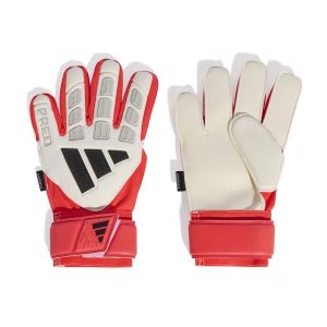 adidas Gants De Gardien Predator Match Fingersave Born For Goals - Blanc/lucid Red/noir Enfant, pointure 3&frac12; - ['Blanc'] - Taille 3&frac12;