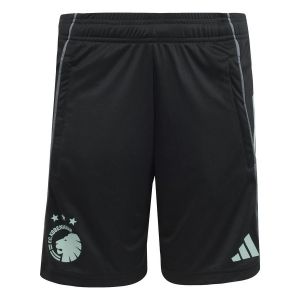 FC Copenhague Short d'Entraînement Tiro 25 - Noir/Gris/st Fade Ocean Enfant - adidas, pointure 140 cm - ['Noir'] - Taille 140 cm