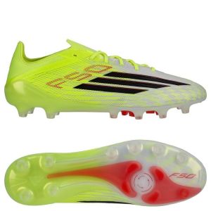 adidas F50 Elite Ag Born For Goals - Jaune/noir/lucid Red - Herbe Synth&eacute;tique (Ag), pointure 36⅔ - ['Jaune'] - Taille 36⅔