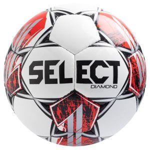 Select Ballon Diamond V23 - Blanc/rouge, pointure Ball SZ. 3 - ['Blanc'] - Taille Ball SZ. 3