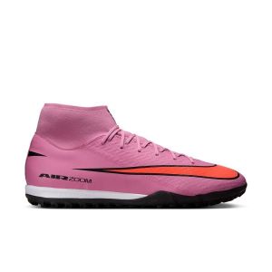 Nike Air Zoom Mercurial Superfly 10 Academy Tf Scary Good - Magic Flamingo/noir/orange - Stabilisé (Tf), pointure 42½ - ['Rose'] - Taille 42½