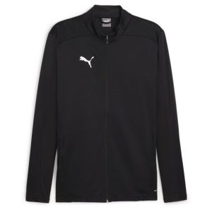 PUMA Veste d'Entraînement teamFINAL - Noir/Argenté Enfant, pointure YL/152 cm - ['Noir'] - Taille YL/152 cm
