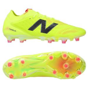 New Balance Tekela V5 Elite Low Cut FG First Edition - Hi-Lite/Noir/Rose ÉDITION LIMITÉE - Herbe naturelle (FG), pointure 38 - ['Vert'] - Taille 38