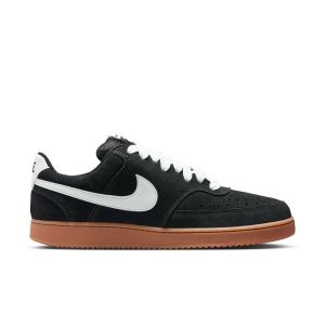 Nike Chaussures Court Vision Faible Fl - Noir/blanc, pointure 42&frac12; - ['Noir'] - Taille 42&frac12;