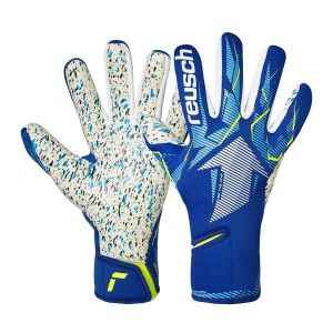 Reusch Gants De Gardien Fastgrip Fusion - Bleu/blanc Enfant, pointure 7 - ['Bleu'] - Taille 7