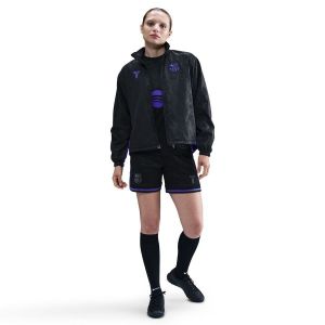 FC Barcelone Veste GX Extérieur - Noir/Violet Femme - Nike, pointure X-Small - ['Noir'] - Taille X-Small