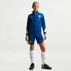FC Barcelone Short d'Entra&icirc;nement Dri-FIT Strike - Bleu/Jaune Enfant - Nike, pointure M: 137-147 cm - ['Bleu'] - Taille M: 137-147 cm