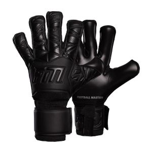 Football Masters Gants De Gardien Invictus X - Tout Noir, pointure 10 - ['Noir'] - Taille 10