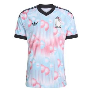 Belgique Maillot Ext&eacute;rieur Coupe du Monde 2026 Authentic - adidas, pointure Large - ['Bleu'] - Taille Large