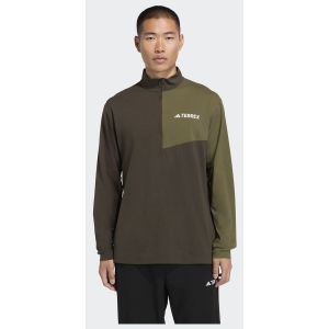 adidas T-shirt Manches Longues Et Zip 1/2 Terrex Multi Climacool, pointure XX-Large - Taille XX-Large