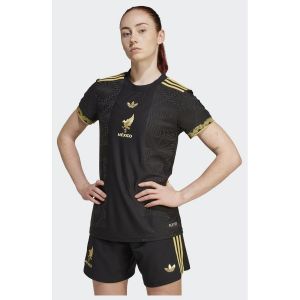 adidas Original Maillot Mexique 25 Gold, pointure X-Small - Taille X-Small