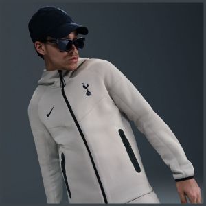 Tottenham Sweat à Capuche NSW Tech Fleece Coupe-Vent - Gris/Bleu Marine - Nike, pointure Medium - ['Gris'] - Taille Medium