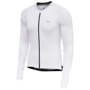 Maillot de vélo à manches longues - Hummel, pointure Medium - Blanc - Taille Medium