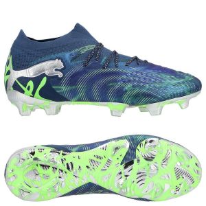 PUMA Future 9 Ultimate FG Cosmic Art - Persian Blue/Vert/Argent&eacute; &Eacute;DITION LIMIT&Eacute;E - Herbe naturelle (FG), pointure 38 - ['Bleu'] - Taille 38