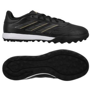 adidas Copa Pure 2 League TF Dark Spark - Noir/Gris/Doré - Stabilisé (TF), pointure 44 - ['Noir'] - Taille 44