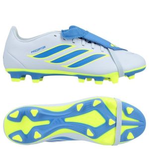 adidas Predator Club Fold-over Tongue Fxg Ice Cold Precision - Crystal Sky/ray Blue/jaune, pointure 42 - ['Bleu'] - Taille 42