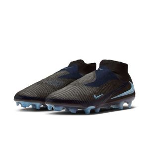 Nike Phantom 6 Elite High Cut Fg Shadow - Noir/bleu - Herbe Naturelle (Fg), pointure 40½ - ['Noir'] - Taille 40½