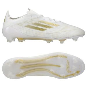adidas F50 Elite FG Day Spark - Blanc/Doré/Blanc - Herbe naturelle (FG), pointure 48 - ['Blanc'] - Taille 48