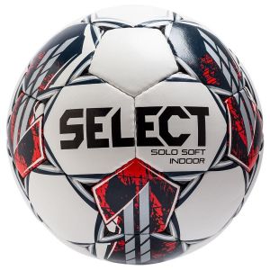 Select Ballon Solo Soft Indoor V23 - Blanc/noir, pointure Ball SZ. 4 - ['Blanc', 'Noir'] - Taille Ball SZ. 4