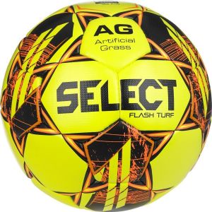 Select Ballon Flash Turf Herbe Synthétique V23 - Jaune/Orange, pointure Ball SZ. 4 - ['Jaune'] - Taille Ball SZ. 4