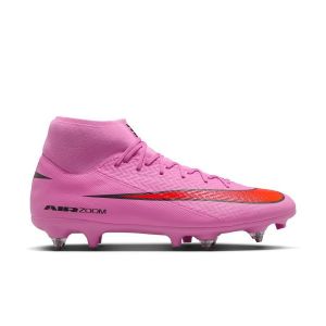 Nike Air Zoom Mercurial Superfly 10 Academy Sg-pro Anti-clog Scary Good - Magic Flamingo/noir/orange - Terrain Très Gras (Sg), pointure 44½ - ['Rose'] - Taille 44½