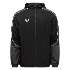 Nike Maillot d'Entra&icirc;nement Dri-FIT Imperm&eacute;able Academy + Woven - Noir/Gris/Blanc, pointure X-Small - ['Noir'] - Taille X-Small