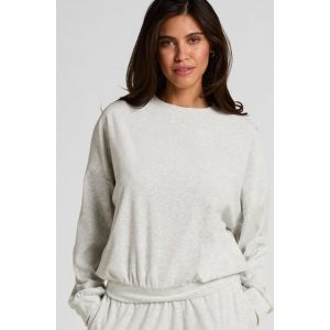 Hunkem&ouml;ller Haut en velours Gris - Taille XL