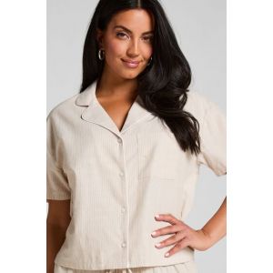 Hunkemöller Jacket Cotton Beige - Taille XL