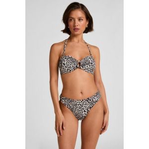 Hunkem&ouml;ller Bas de Bikini Leopard Noir - Taille M