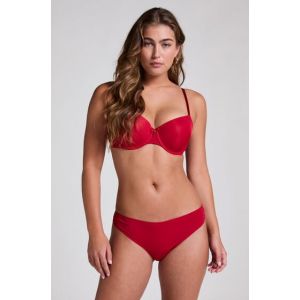 Hunkemöller String sans couture Rouge - Taille S